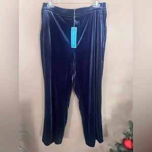 Draper James Midnight Velvet Trousers
